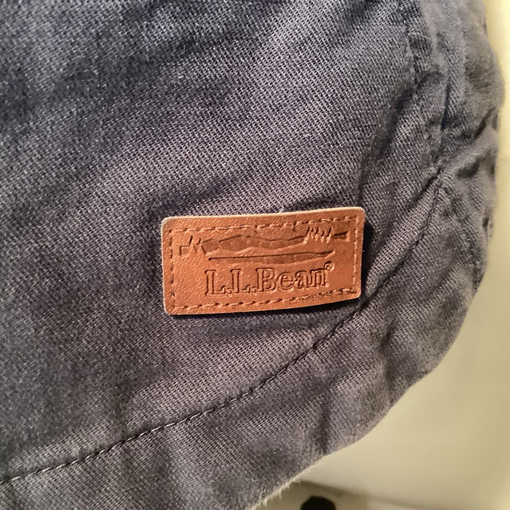 L.L. Bean Women's Navy Blue Utility Jacket Size Medium - Picture 3 of 16